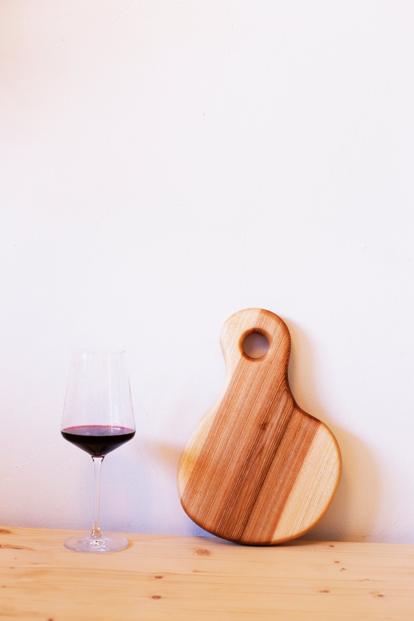 Handmade Apple Serving & Cutting Board Set - Medium