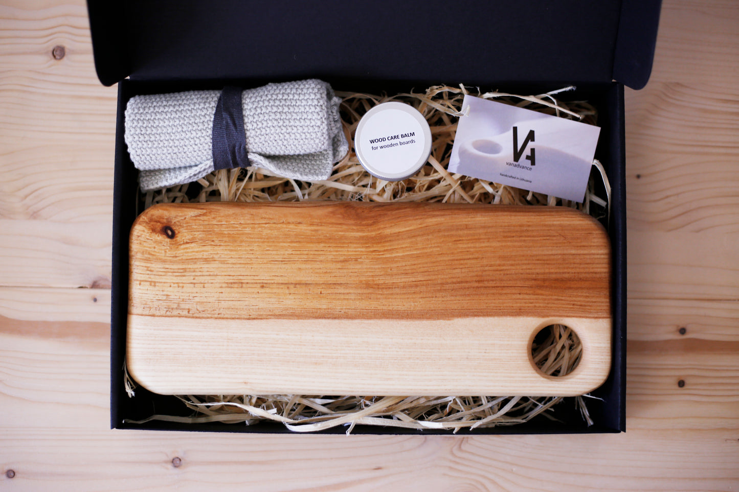 Handmade Rectangular Serving & Cutting Board Set - Small