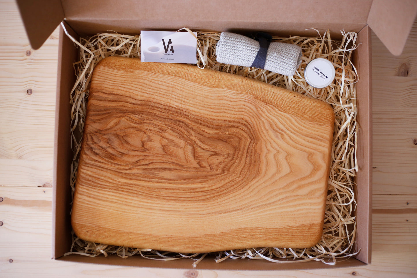 Handmade Square Cutting & Serving Board Set - Large